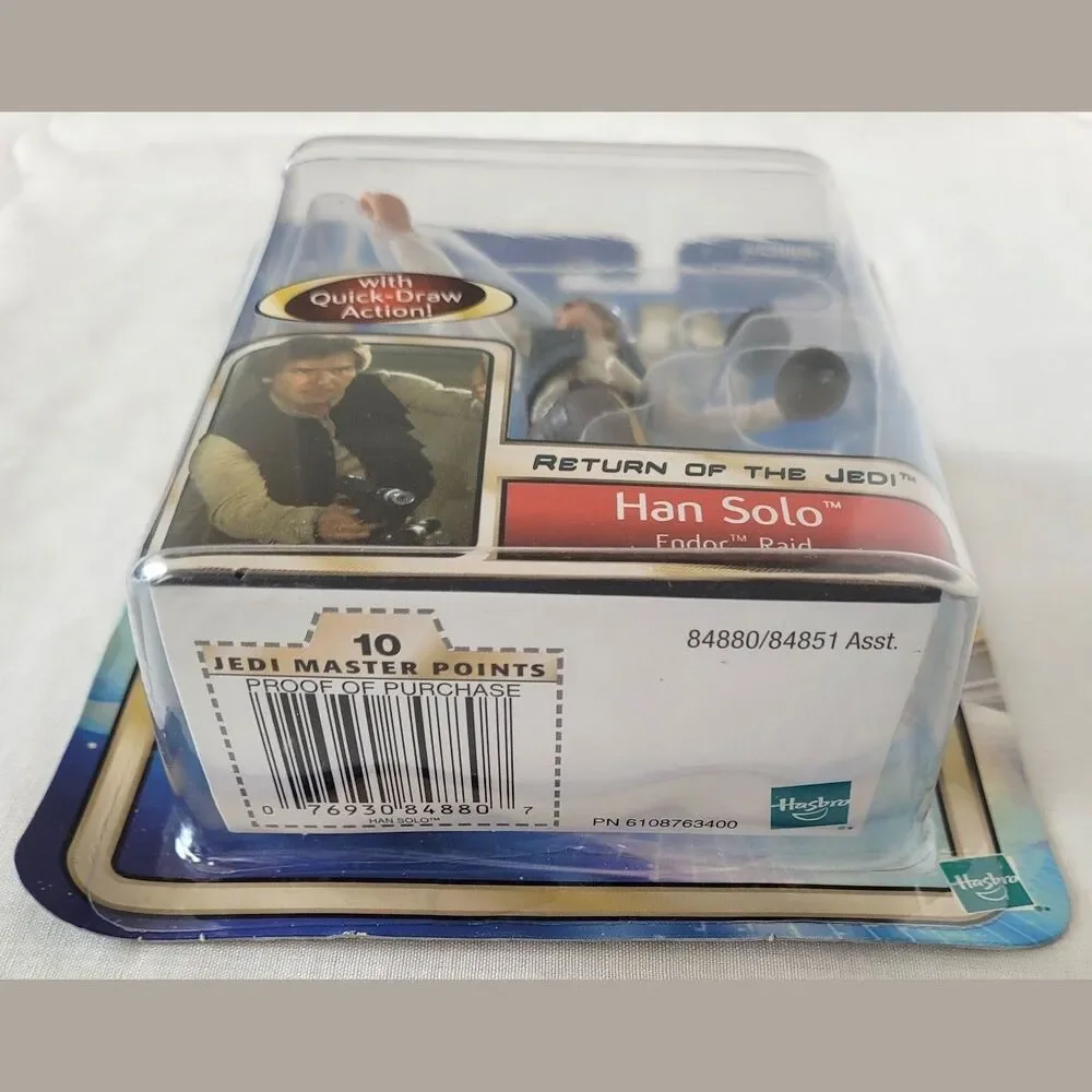 Star Wars Han Solo Endor Raid 2002 Hasbro Fig MOC